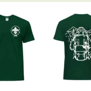 Camiseta verde del Grupo III Scouts